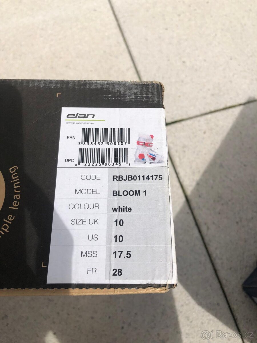 Detske lyzarske boty Elan vel. UK 10 … - 5