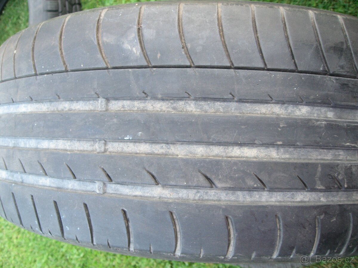 PRODÁM LETNÍ PNEU 235/50R18 CONTINEN+YOKOHAMA 2-4x - 5