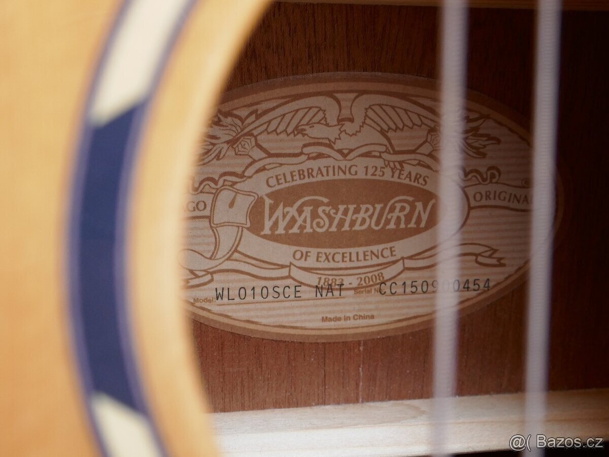 Washburn WLO10SCE Electro Acoustic, Natura - 5