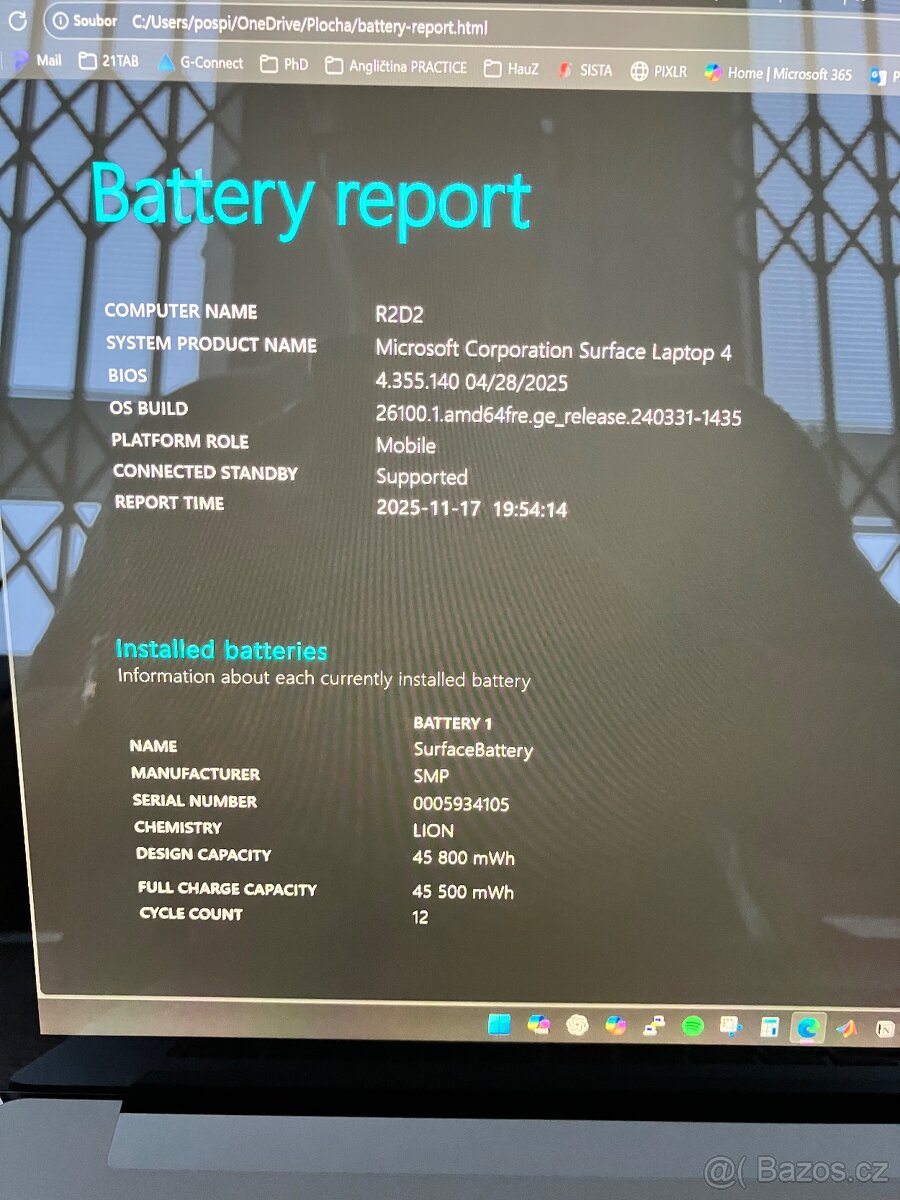 Microsoft Surface Laptop 4 8GB/256GB stav nového - 5