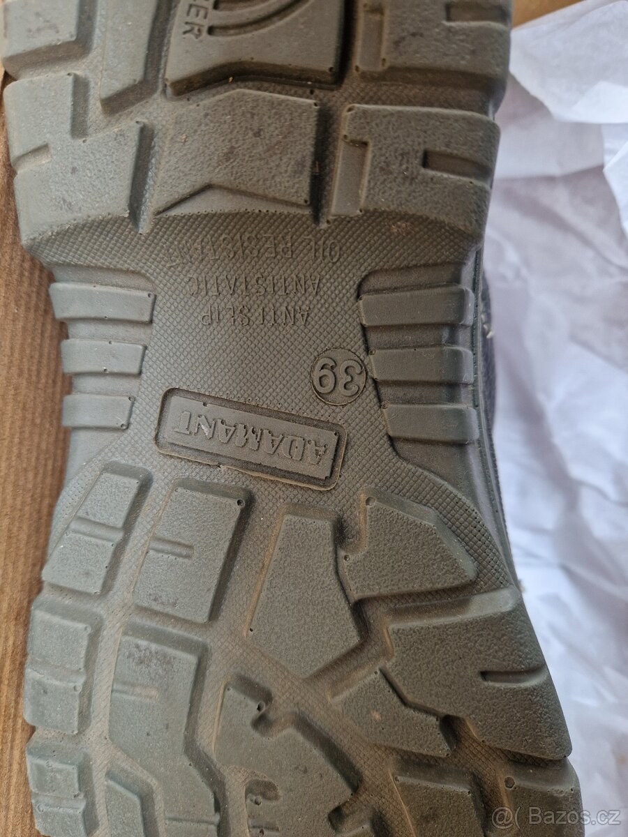 pracovní bezpečnostní sandále ADAMANT NON METALLIC S1 (černé - 5