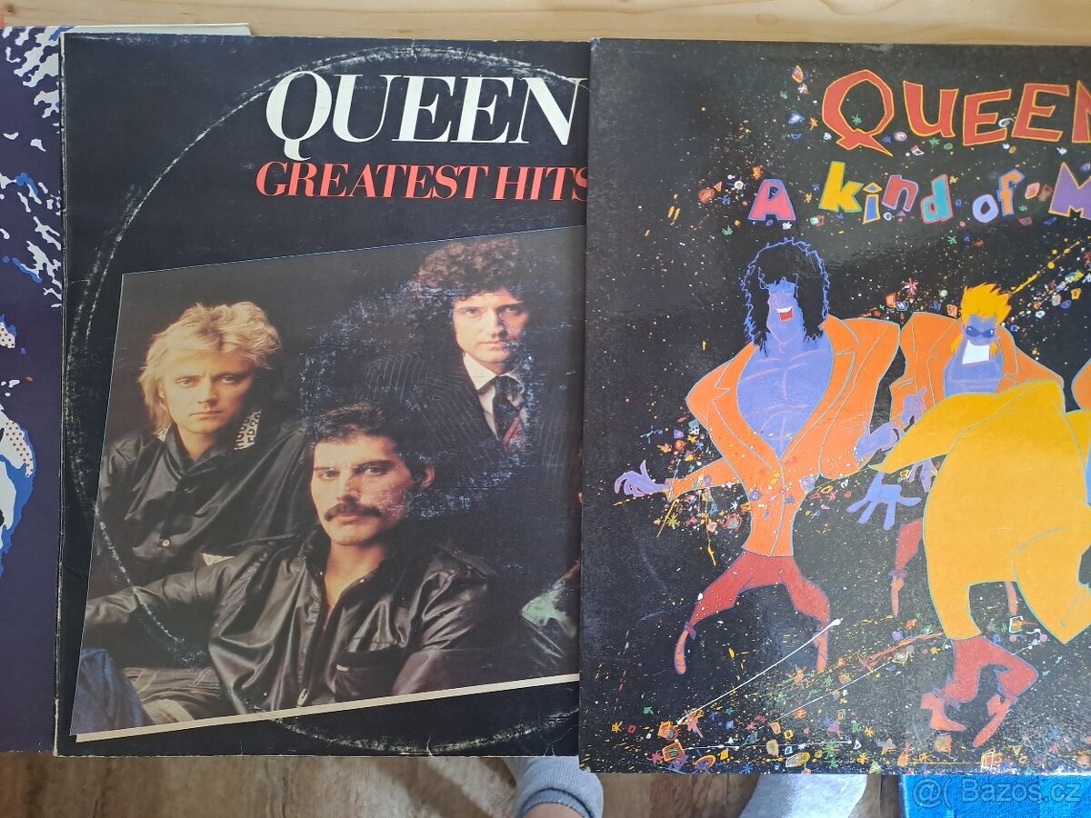 8x LP- Doors, Rolling stones, ZZ Top, Hendrix, Queen - 5