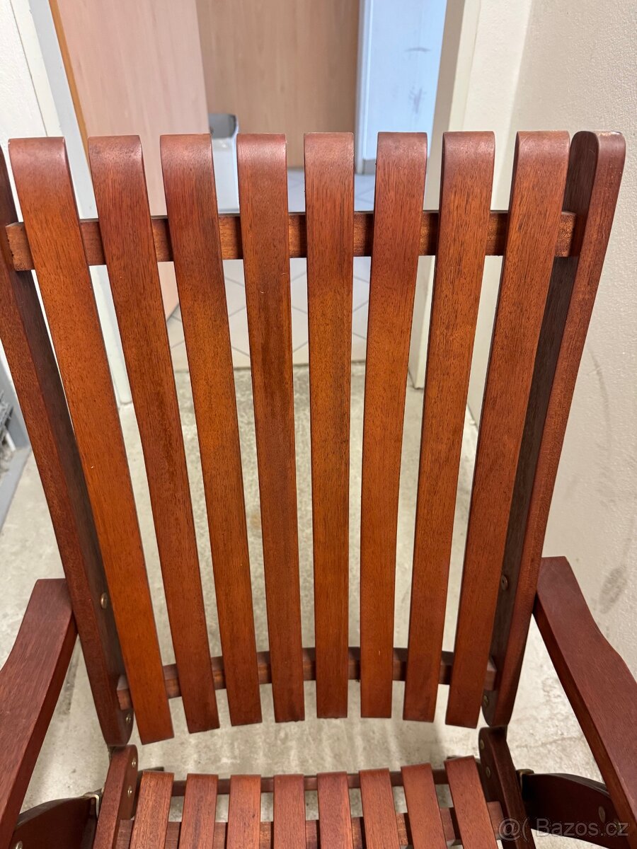 Zahradni kreslo z kvalitniho teakoveho dreva - 5