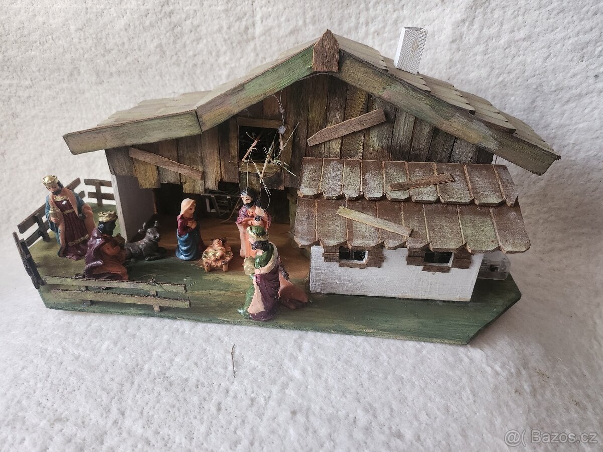 Betlém vyřezáváný - 5