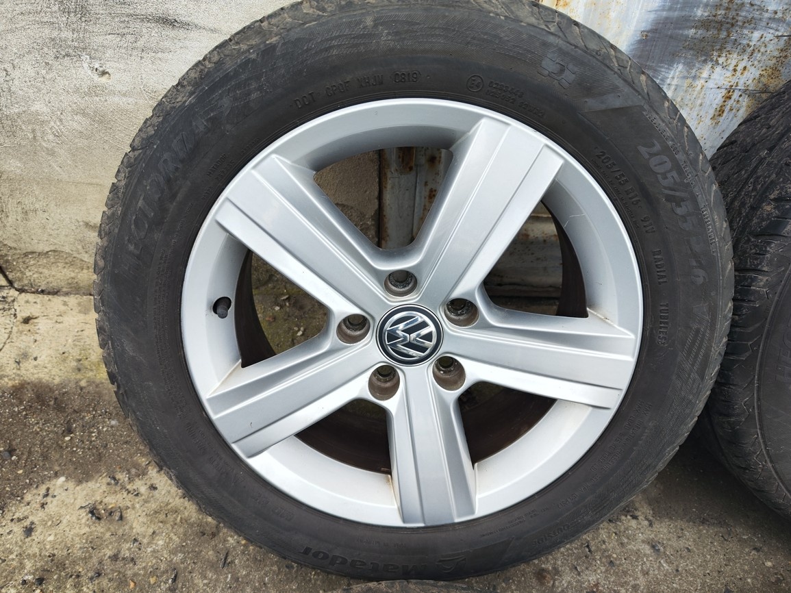 16"letní alu sada Dover 5x112 origo Golf 7 Touran Caddy 2K - 5