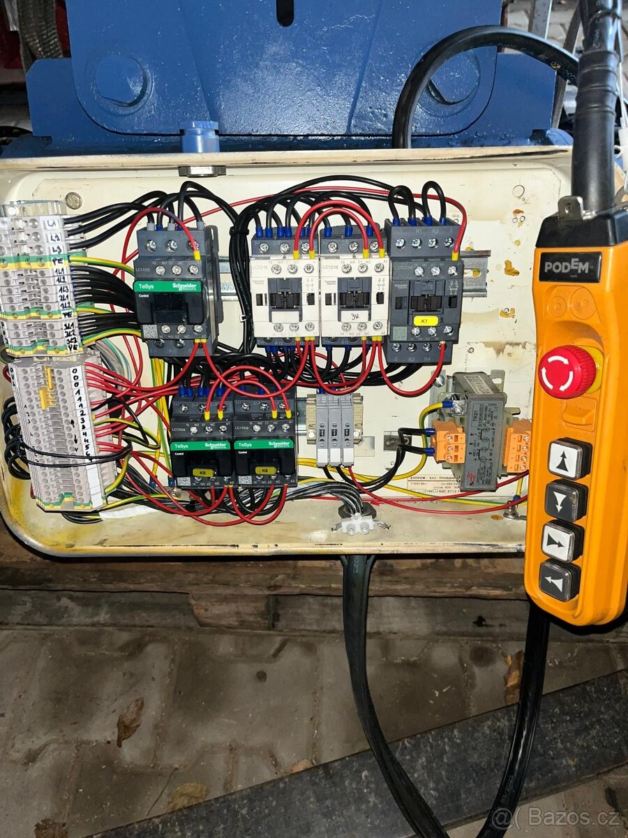 Balcancar kladkostroj 2000kg s pojezdem - 5