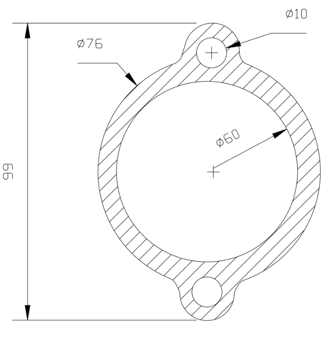 Těsnění vodní pumpy UAZ+VOLHA (95-110 koní) - 5