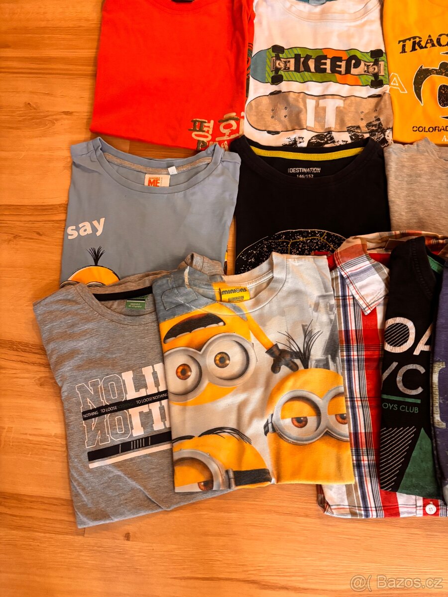 Trička krátký rukáv vel. 146-152 - 5