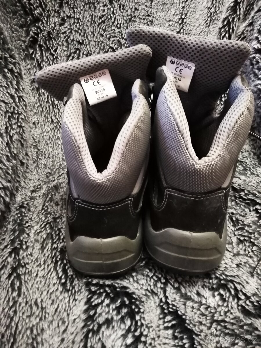 pánské pracovní kožené boty - 5