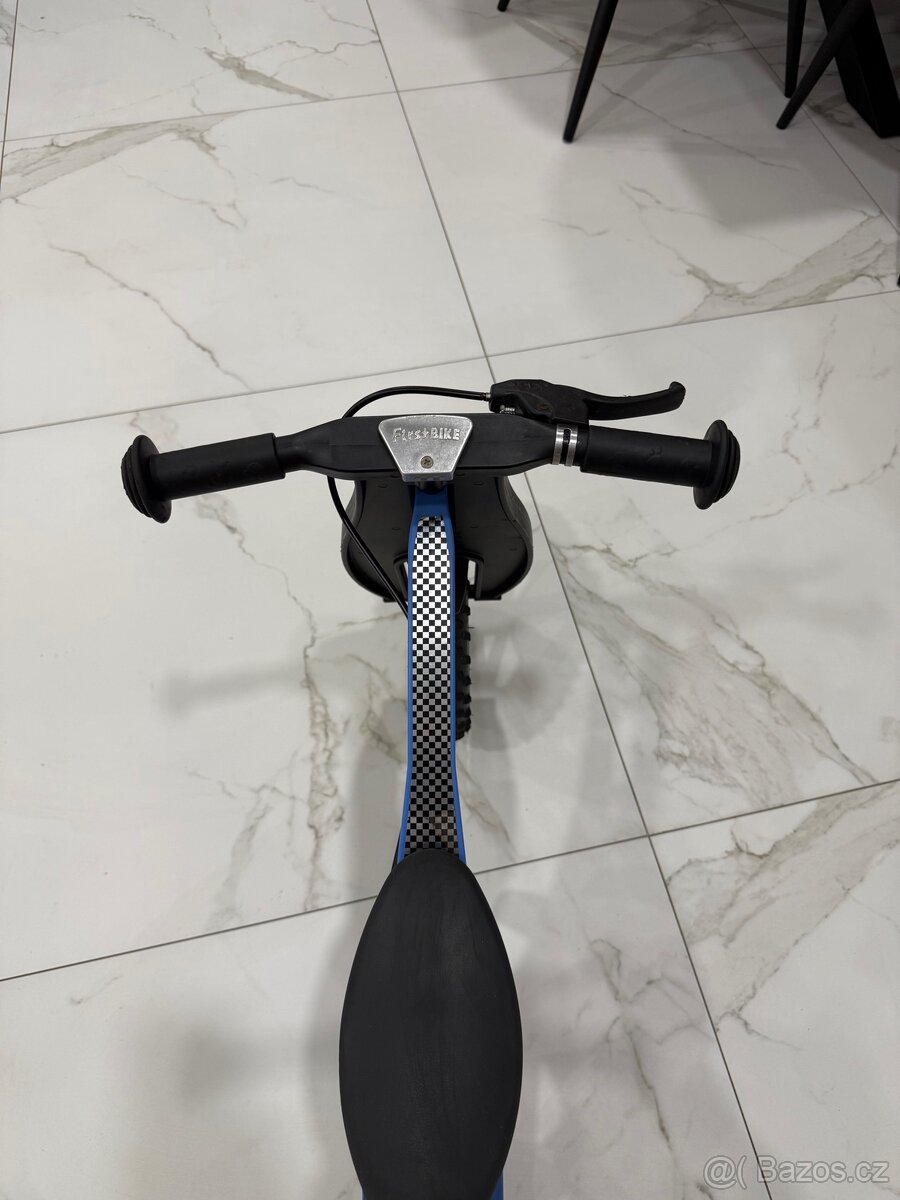 Prodám odrážedlo First Bike Fat modrá - 5