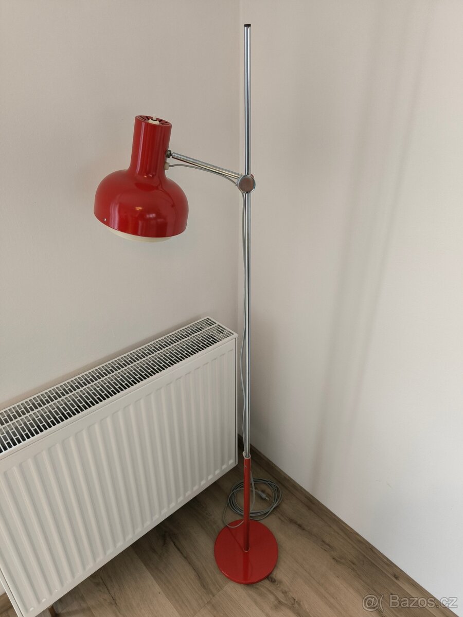 Retro stojací lampa Napako, Josef Hůrka - 70. léta - 5
