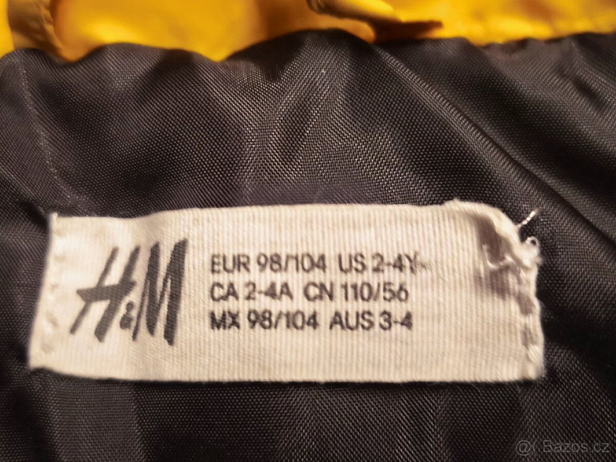 Dětská zimní vesta 3-4 roky - 5