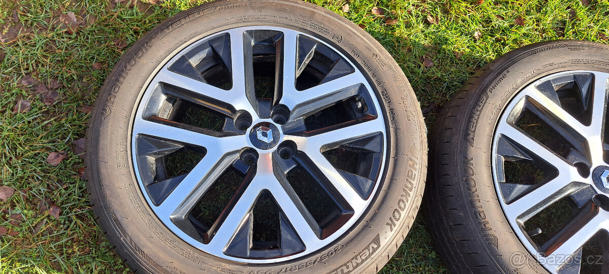 Originál ALU kola Renault Captur R17 - 5