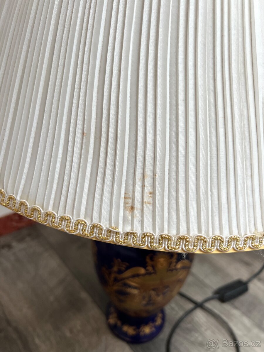 Čínská porcelánová lampa / lampička - 5