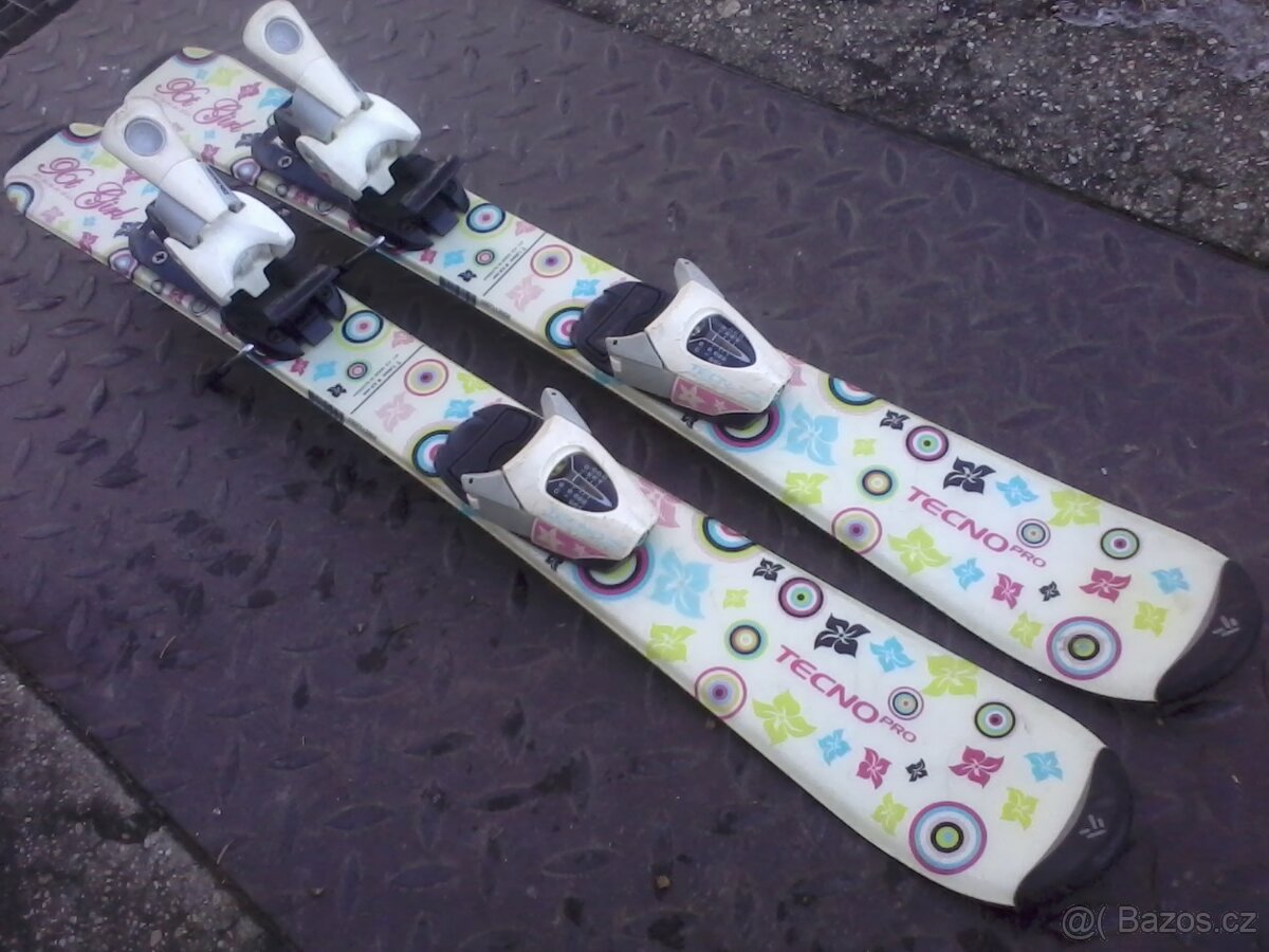 Dětské lyže dívčí Tecno pro 80cm. - 5