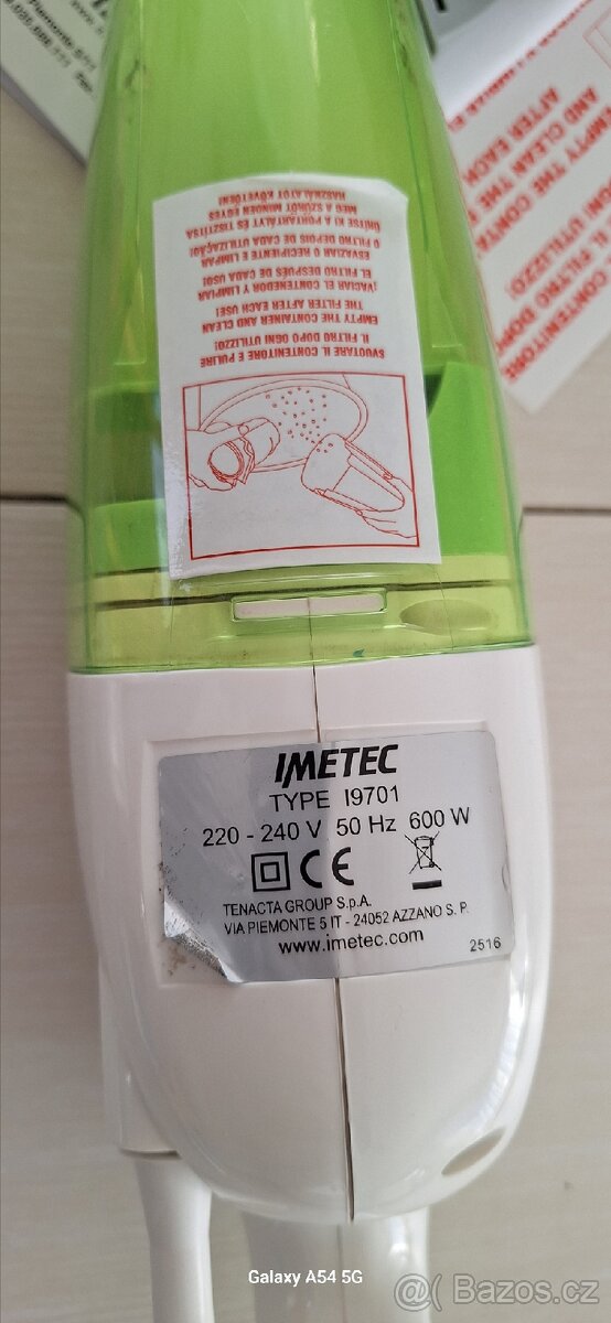 Ruční vysavač IMETEC - 5
