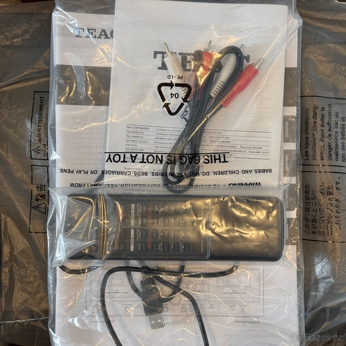 Teac W-1200 Kazetový přehrávač - 5