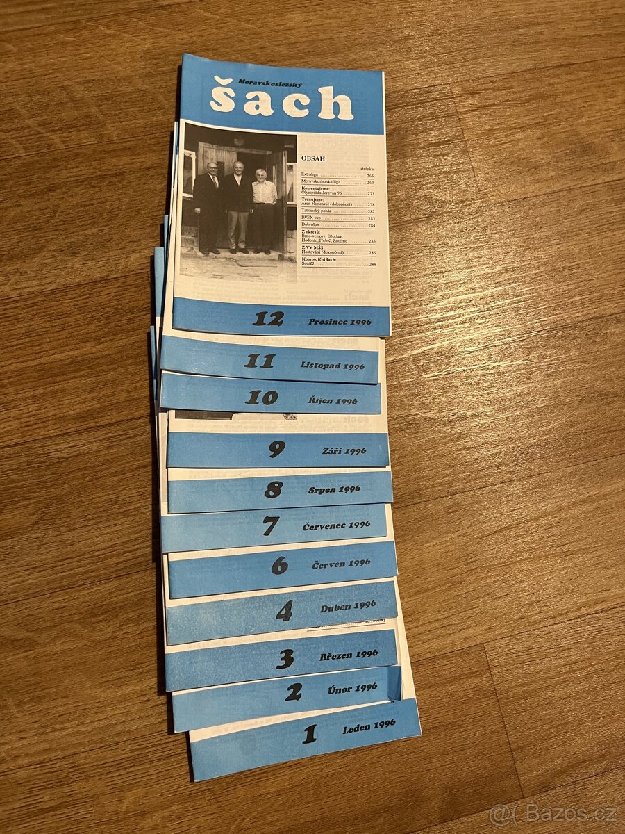 Časopisy - šachy (Moravskoslezský šach, Šach info aj.) - 5
