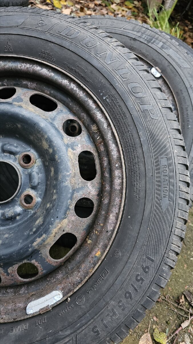 Mazda plechové disky R15 - 5