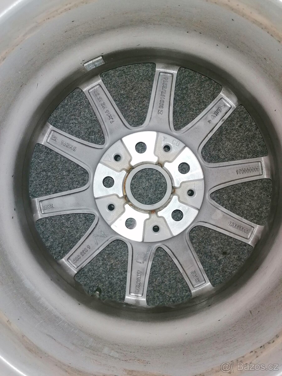 Alu disky BMW 5X112 7Jx16 ET52 se sensory - 5