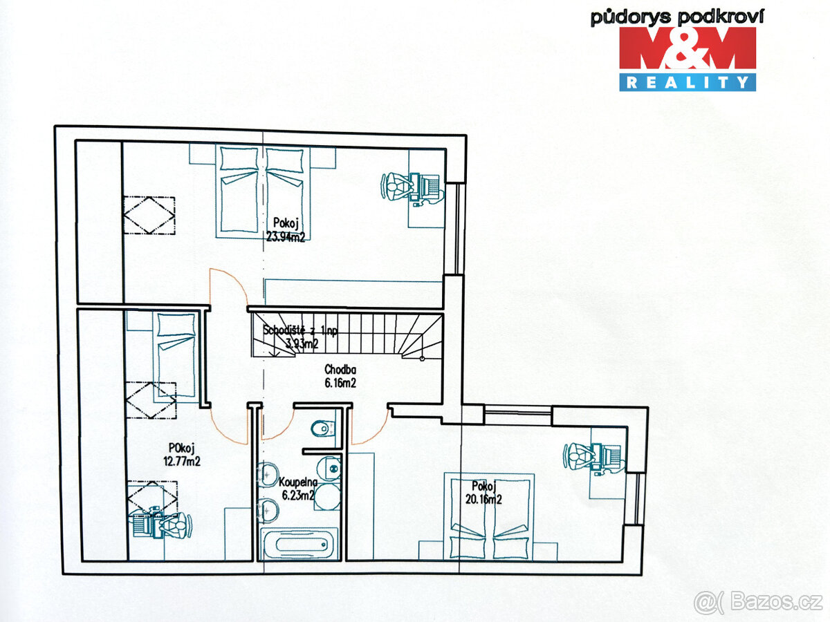 Prodej rodinného domu, 152 m², Přezletice, ul. Veleňská - 5