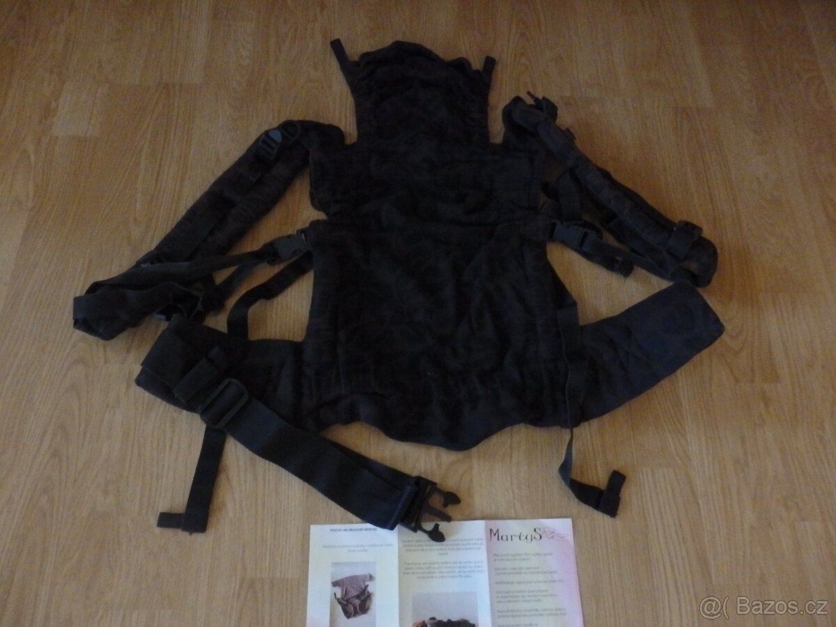 Šátkové nosítko bavlněné BEBE-MINI-MARTYS 0-1,5let - 5