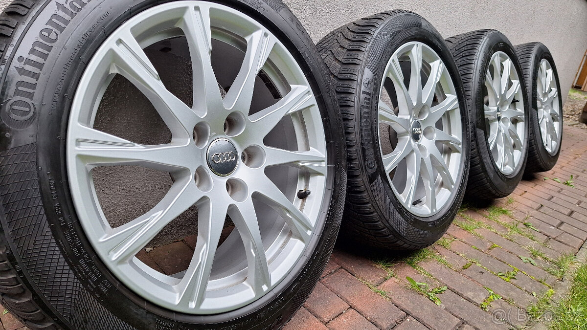 Audi A4 B9 original - typ V spoke 225/50 R17 zimní sada - 5