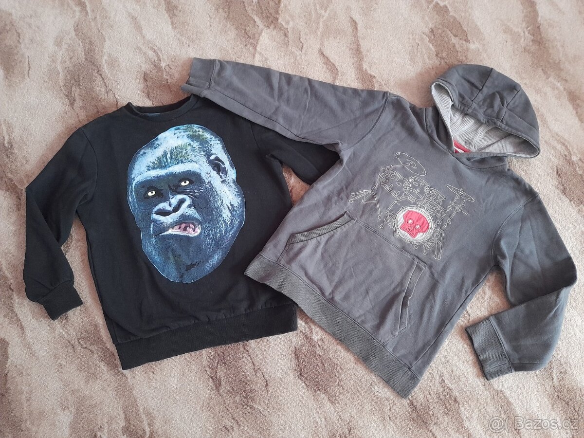 2x balíček-Chlapecké oblečení vel. 134+/- - 5