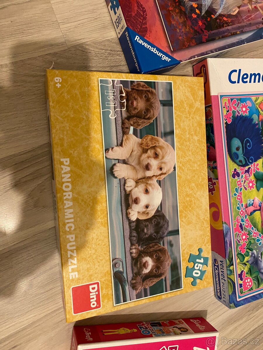 Puzzle Barbie Frozen Elsa Trolls a další - 5