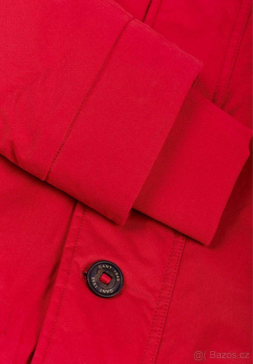 BUNDA GANT D2. WINTER PARKA EQUESTRIAN RED - 5