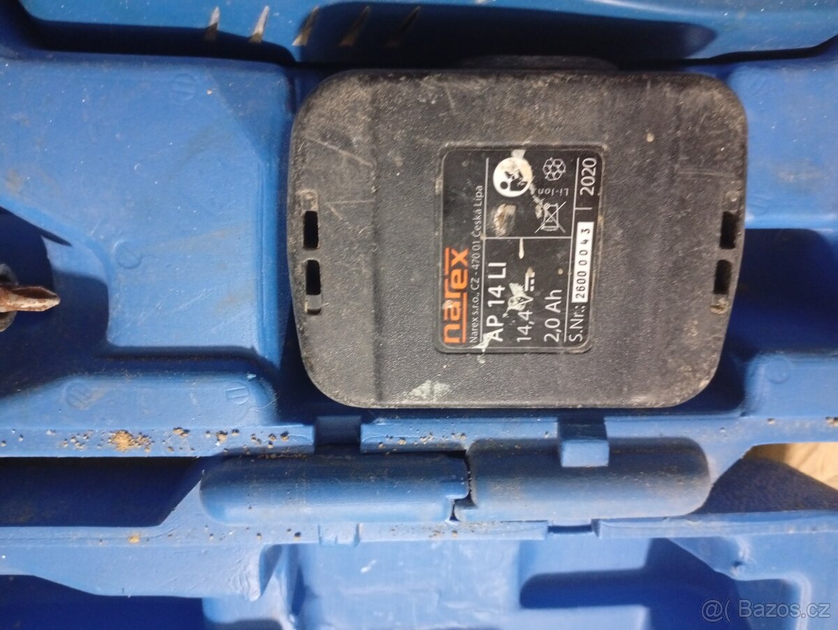 Aku vrtačka NAREX, vrtací kladivo hecht - 5