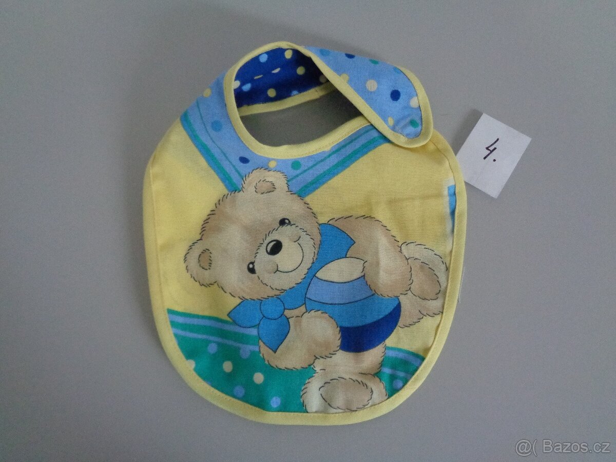 Dětské bryndáčky (nové) - 5