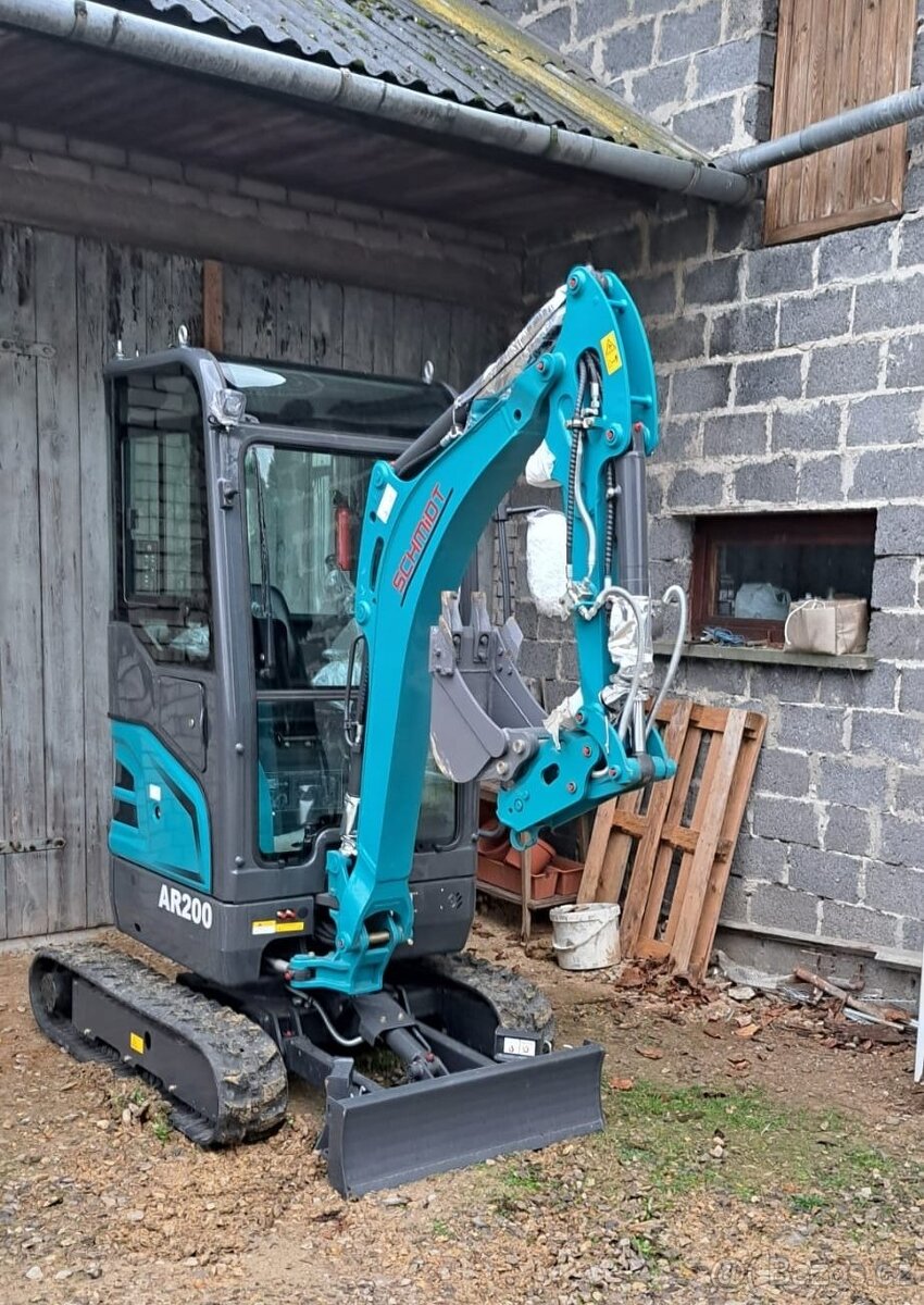 minirypadlo, minibagr, bagr Schmidt AR 200 - 5