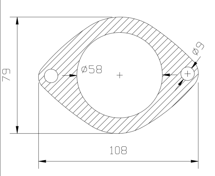 Těsnění vodní pumpy UAZ (motory 75-90 koní) - 5