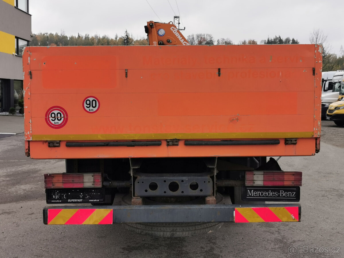 Prodám MERCEDES-BENZ AXOR 2533 L 6X2 E4 valník s hydr. rukou - 5