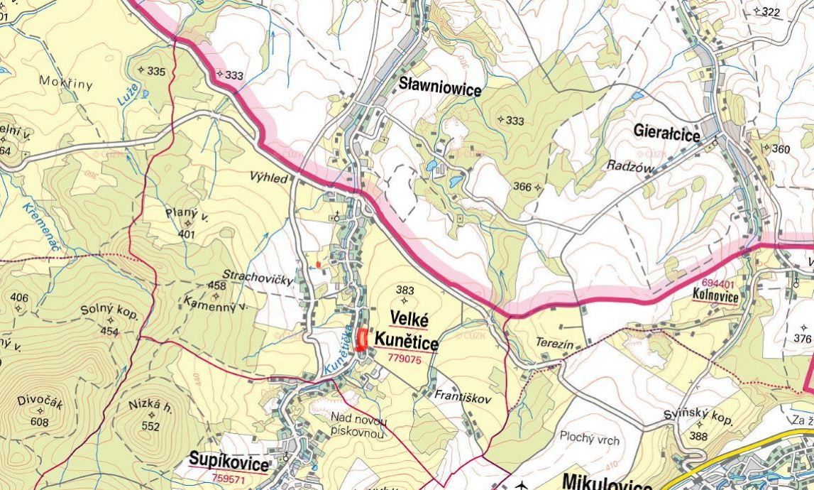 Louka, prodej, Velké Kunětice, Jeseník - 5