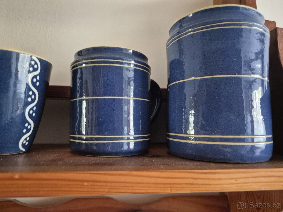 Modrá keramika - 5