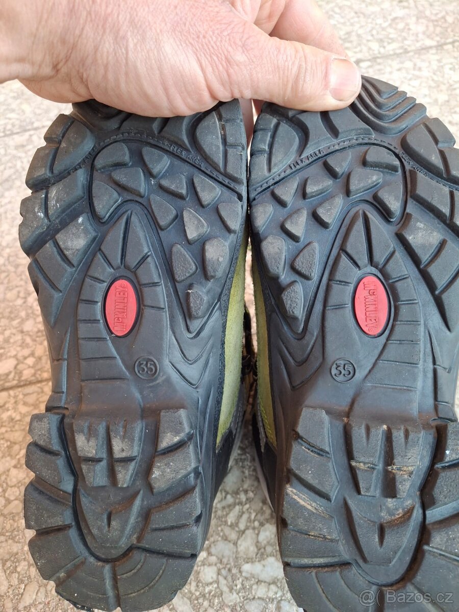Dětské boty MC KINLEY- vel. 35- zeleno- černé - 5