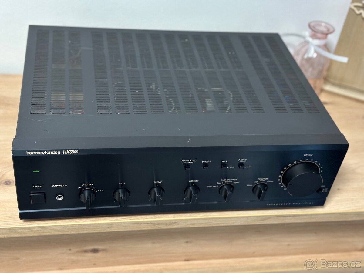 HARMAN KARDON HK6500 KVALITNÍ STEREO ZESILOVAČ - 5
