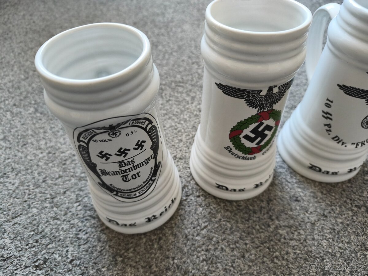 Německé porcelánové korbely - 5