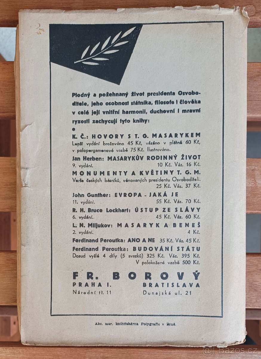 Hovory s T. G. Masarykem - 5