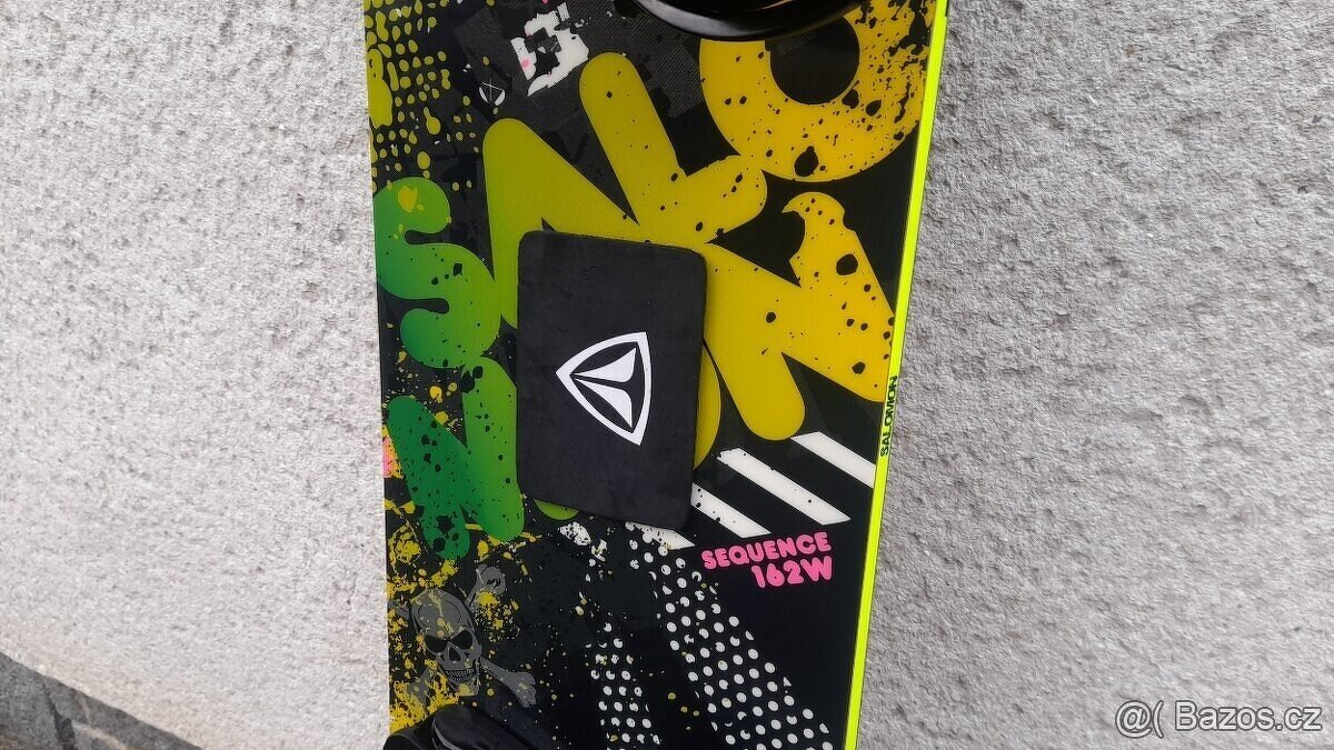 Kvalitní top snowboard Salomon Sequence 162 cm - 5