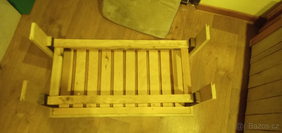 Postel pro psa/kočku lamelový rošt, nastavitelná výška - 5