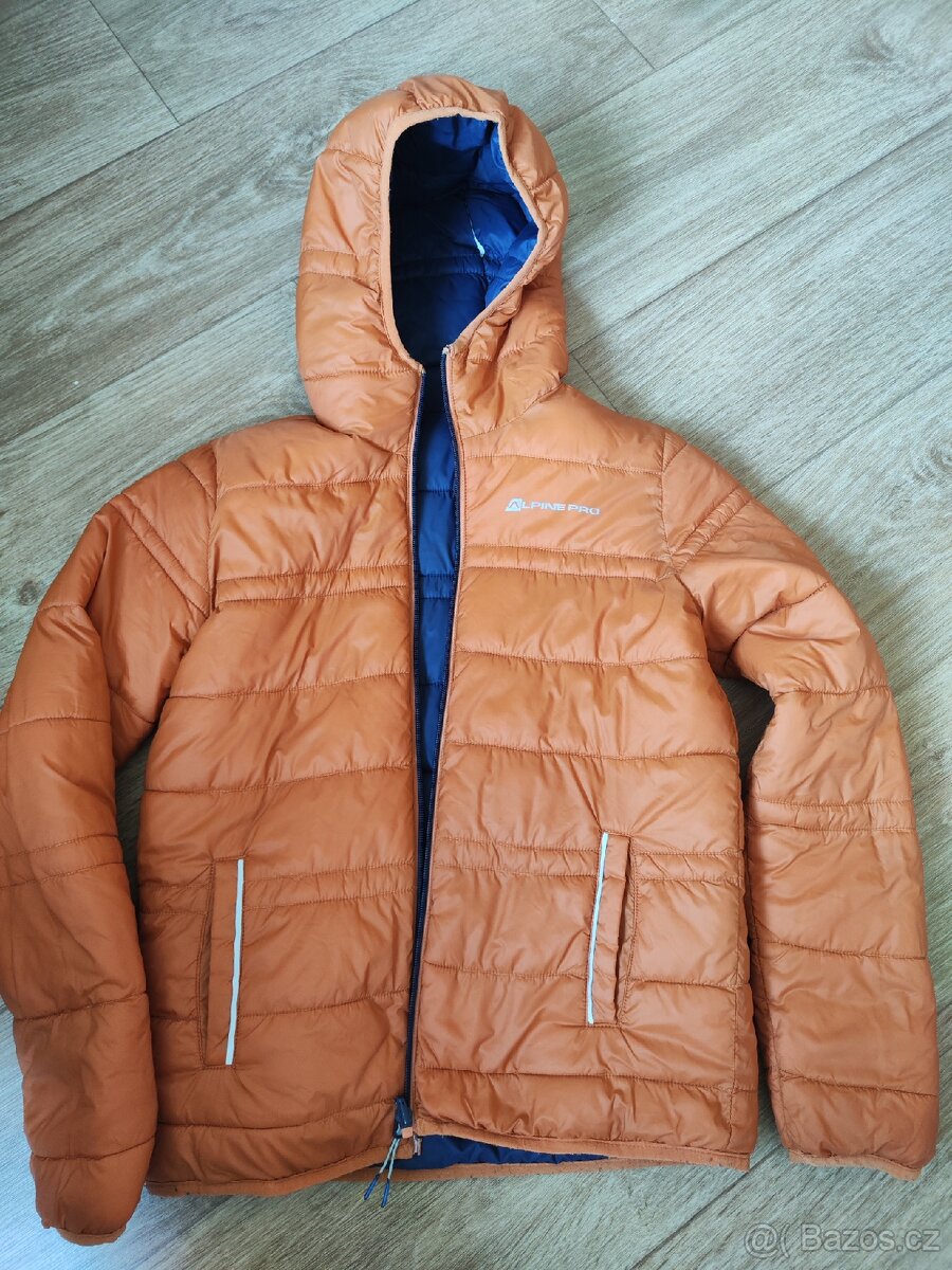 Dětská zateplená bunda AlpinePro vel. 152/158 - 5