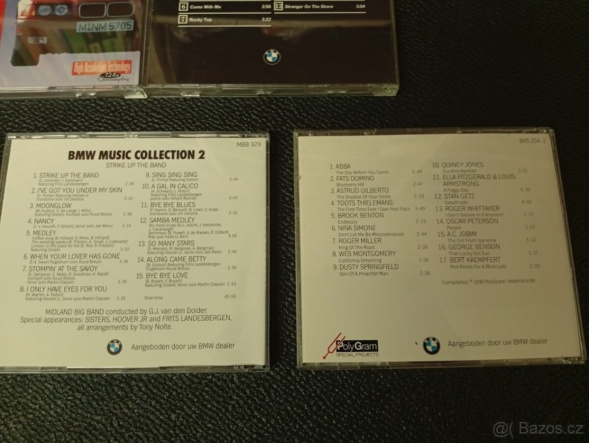 BMW 90th - 5x originál CD OEM BMW - 5