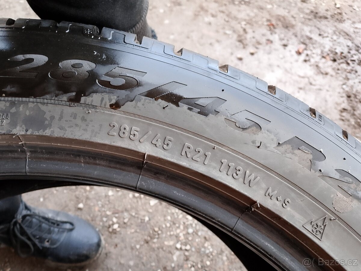 285/45/21 113w Pirelli - zimní pneu 4ks - 5