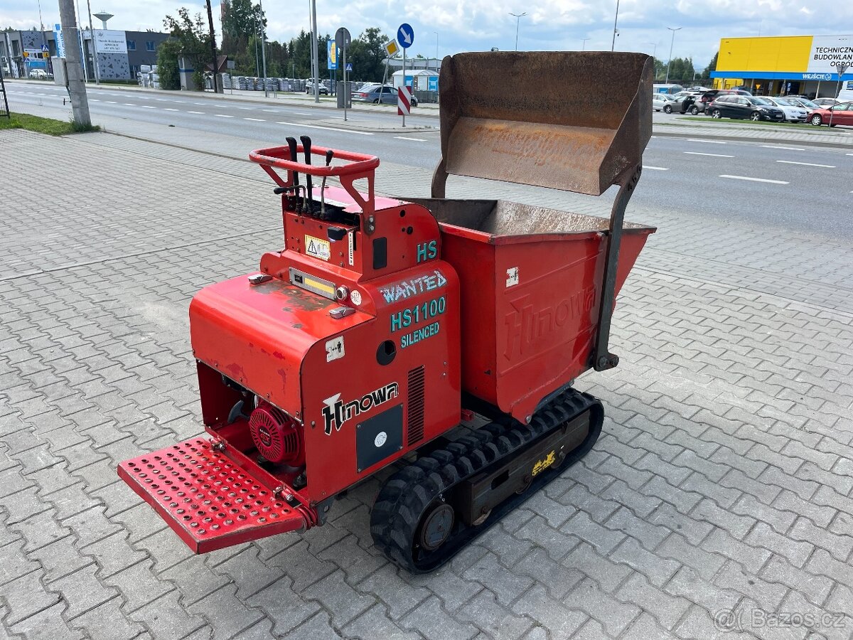 Samonakládací minidumper Hinowa HS1100 AX pásový kolečko - 5