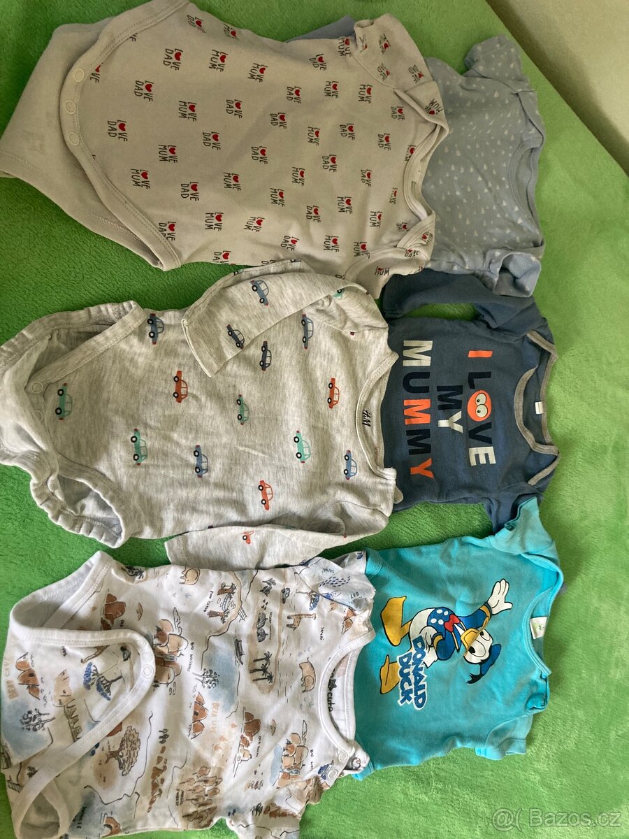 Set oblečení na mimi kluka 68 3-6 měsíců - 5