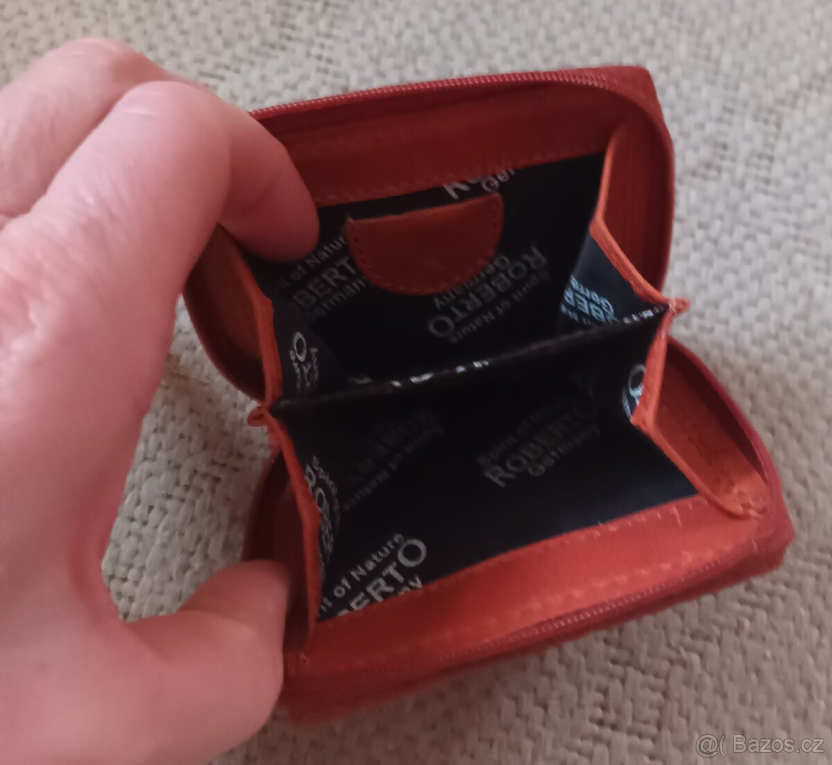 Kožená peněženka, malá - 5