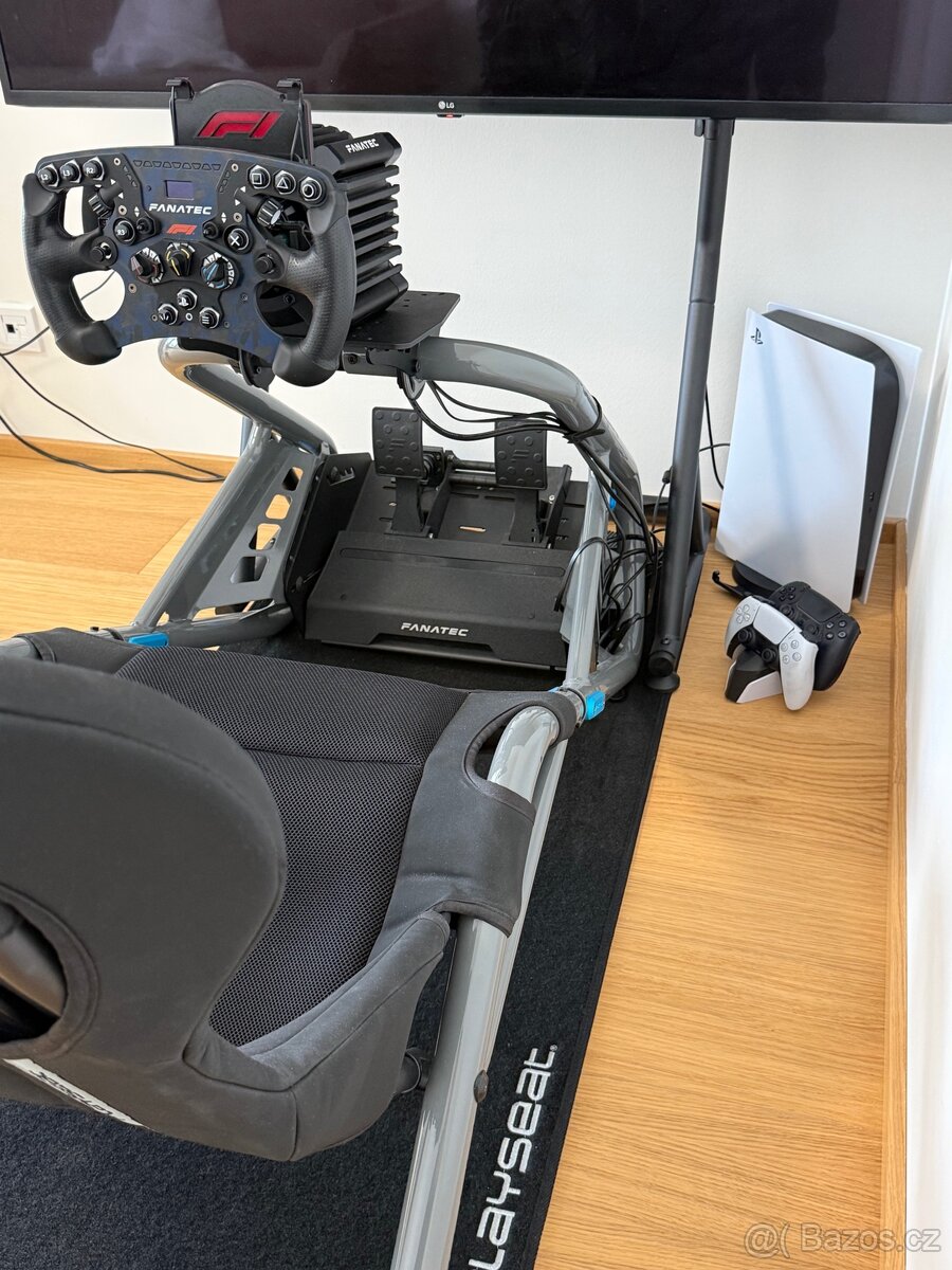 SIM RACING / F1 set + PS5 + LG TV + stojan 🏎️🎮 - 5